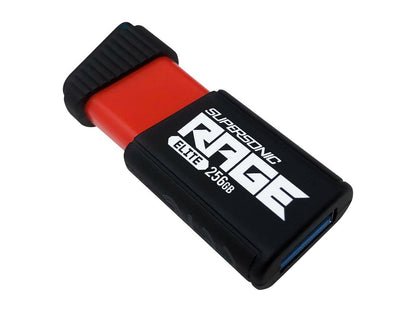 Patriot Supersonic Rage Elite 256GB USB 3.1, Gen. 1 (USB 3.0) Flash Drive Model PEF256GSRE3USB