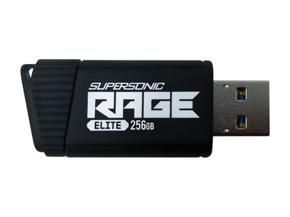 Patriot Supersonic Rage Elite 256GB USB 3.1, Gen. 1 (USB 3.0) Flash Drive Model PEF256GSRE3USB