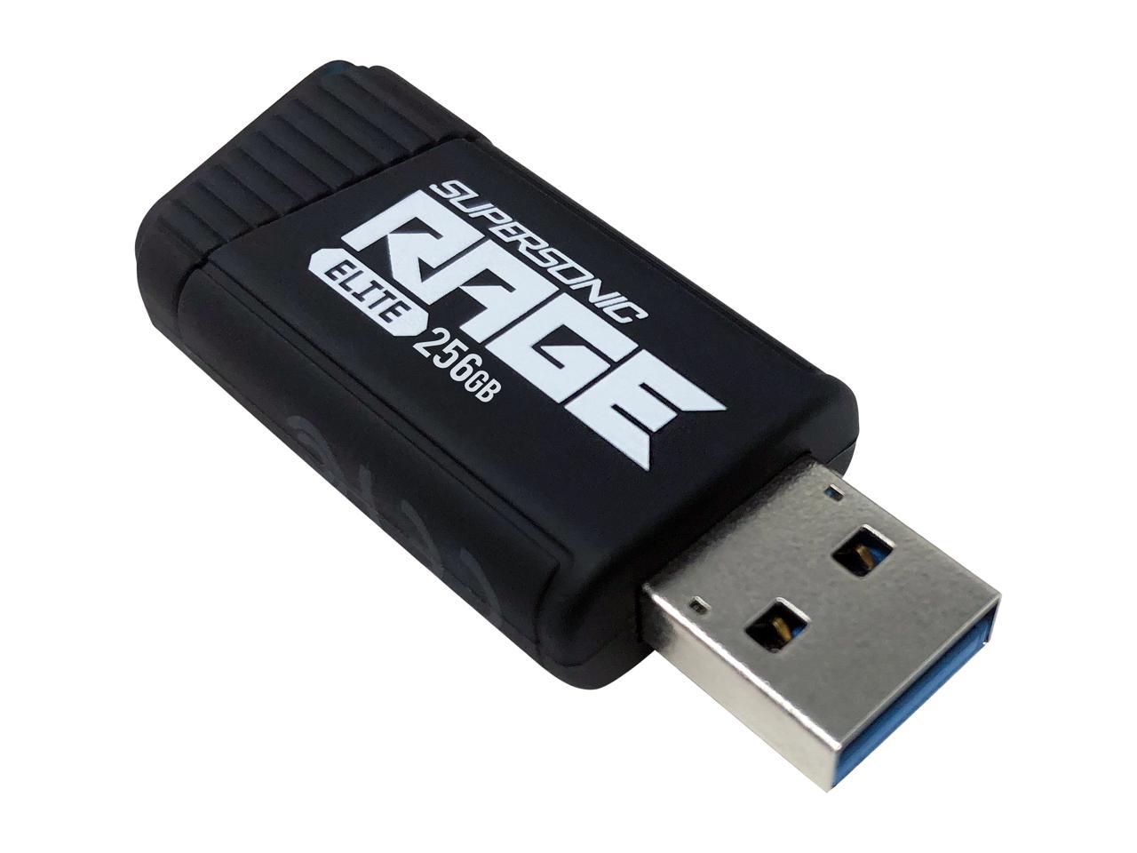 Patriot Supersonic Rage Elite 256GB USB 3.1, Gen. 1 (USB 3.0) Flash Drive Model PEF256GSRE3USB