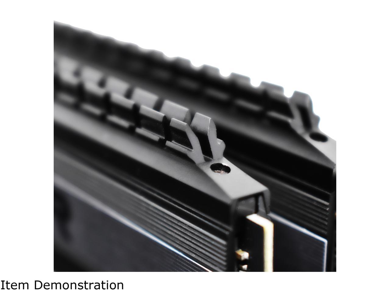 Patriot Viper 4 Blackout Series 16GB (2 x 8GB) 288-Pin DDR4 SDRAM DDR4 4000 (PC4 32000) Intel XMP 2.0 Desktop Memory Model PVB416G400C9K, AMD Compatible