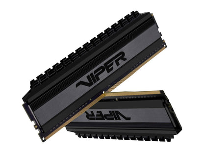 Patriot Viper 4 Blackout Series 16GB (2 x 8GB) 288-Pin DDR4 SDRAM DDR4 4133 (PC4 33000) Intel XMP 2.0 Desktop Memory Model PVB416G413C8K, AMD Compatible