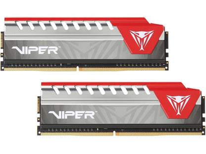 Patriot Viper Elite 16GB (2 x 8GB) 288-Pin DDR4 SDRAM DDR4 2400 (PC4 19200) Desktop Memory Model PVE416G240C5KRD