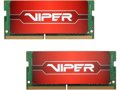 Patriot Viper 32GB (2 x 16GB) 260-Pin DDR4 SO-DIMM DDR4 2400 (PC4 19200) Memory (Notebook Memory) Model PV432G240C5SK