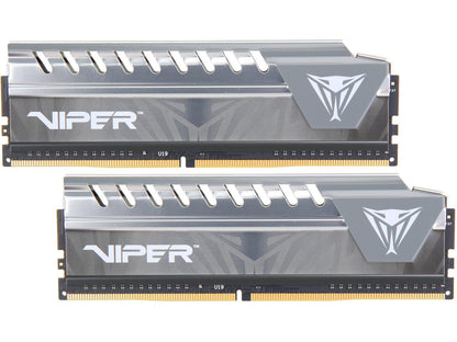 Patriot Viper Elite 8GB (2 x 4GB) 288-Pin DDR4 SDRAM DDR4 2666 (PC4 21300) Desktop Memory Model PVE48G266C6KGY