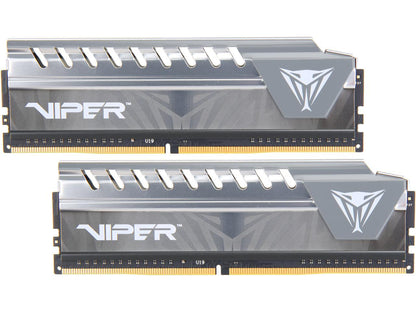 Patriot Viper Elite 16GB (2 x 8GB) 288-Pin DDR4 SDRAM DDR4 2666 (PC4 21300) Desktop Memory Model PVE416G266C6KGY