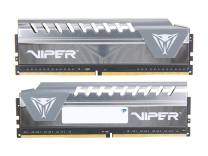 Patriot Viper Elite 16GB (2 x 8GB) 288-Pin DDR4 SDRAM DDR4 2666 (PC4 21300) Desktop Memory Model PVE416G266C6KGY