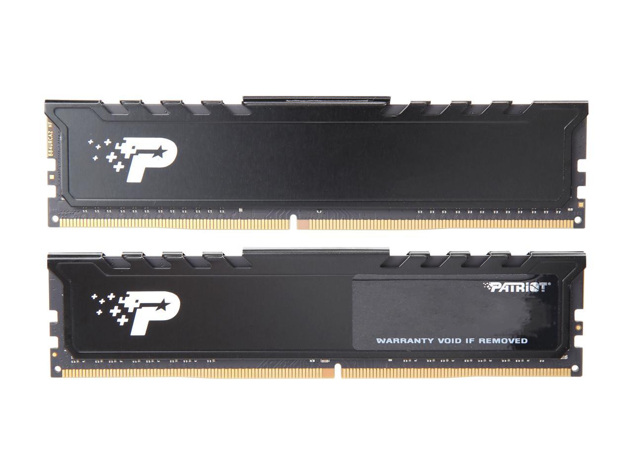 Patriot 8GB (2 x 4GB) 288-Pin DDR4 SDRAM DDR4 2666 (PC4 21300) Desktop Memory Model PSP48G2666KH1