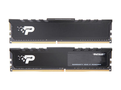 Patriot Signature Line Premium 16GB (2 x 8GB) 288-Pin DDR4 SDRAM DDR4 2400 (PC4 19200) Desktop Memory Model PSP416G2400KH1