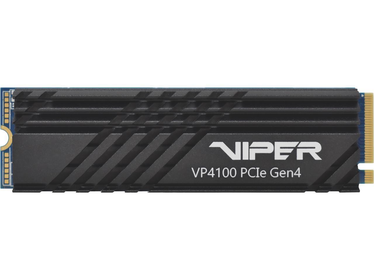 Patriot Viper Gaming VP4100 M.2 2280 2TB PCIe Gen4 x4, NVMe 1.3 Internal Solid State Drive (SSD) VP4100-2TBM28H