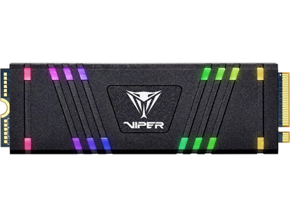 Patriot VPR100 RGB M.2 2280 256GB PCIe Gen3 x4, NVMe 1.3 Internal Solid State Drive (SSD) VPR100-256GM28H
