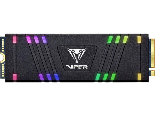 Patriot VPR100 RGB M.2 2280 512GB PCIe Gen3 x4, NVMe 1.3 Internal Solid State Drive (SSD) VPR100-512GM28H