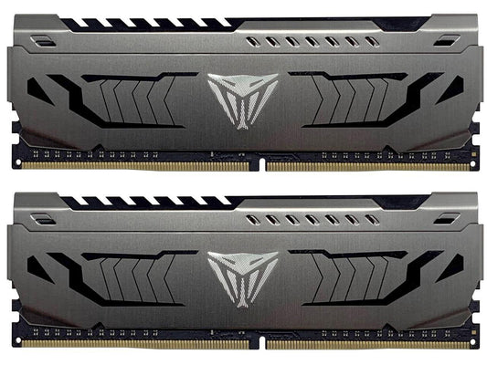 Patriot Viper Steel 16GB (2 x 8GB) 288-Pin DDR4 SDRAM DDR4 3600 (PC4 28800) Desktop Memory Model PVS416G360C7K