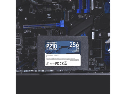Patriot P210 2.5" 256GB SATA III Internal Solid State Drive (SSD) P210S256G25