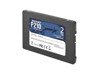 Patriot P210 2.5" 2TB SATA III Internal Solid State Drive (SSD) P210S2TB25