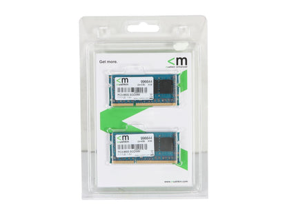 Mushkin Enhanced Essentials 8GB (2 x 4GB) 204-Pin DDR3 SO-DIMM DDR3 1066 (PC3 8500) Dual Channel Kit Laptop Memory Model 996644