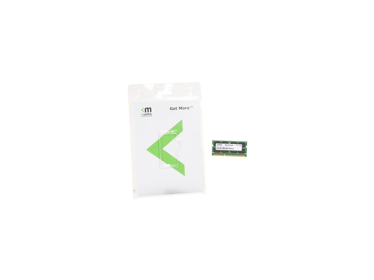 Mushkin Enhanced Essentials 2GB 204-Pin DDR3 SO-DIMM DDR3 1333 (PC3 10666) Laptop Memory Model 991646