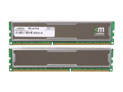 Mushkin Enhanced Silverline 8GB (2 x 4GB) DDR3 1333 (PC3 10666) Desktop Memory Model 996770