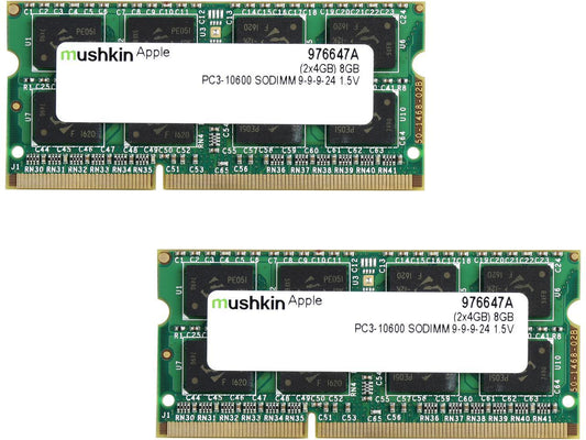 Mushkin 8GB (2 x 4GB) DDR3 1333 (PC3 10600) Memory for Apple Model 976647A