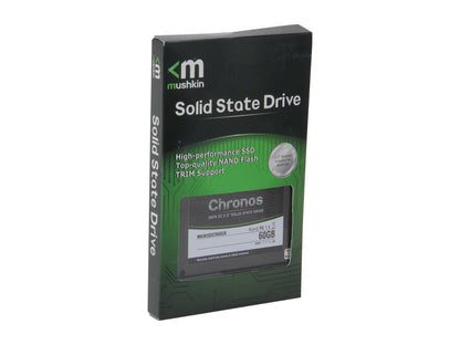 Mushkin Chronos 2.5" 60GB SATA III Asynchronous MLC Internal Solid State Drive (SSD) MKNSSDCR60GB