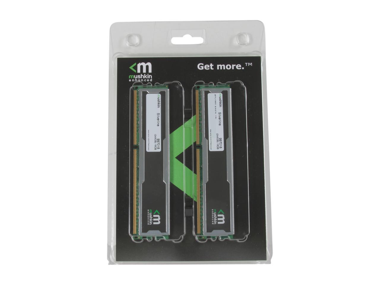 Mushkin Enhanced Silverline 16GB (2 x 8GB) DDR3 1333 (PC3 10600) Desktop Memory Model 997018