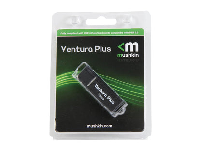 Mushkin Ventura Plus 128GB Ultra High Speed Flash Drive Model MKNUFDVS128GB
