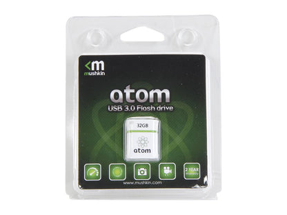Mushkin atom 32GB USB 3.0 Flash Drive Model MKNUFDAM32GB