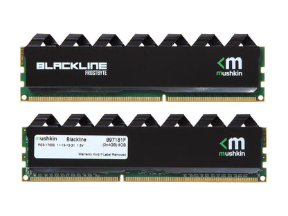 Mushkin Blackline 8GB (2 x 4GB) 240-Pin DDR3 SDRAM DDR3 2133 (PC3 17000) Desktop Memory Model 997181F