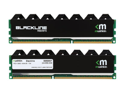 Mushkin Blackline 8GB (2 x 4GB) 240-Pin DDR3 UDIMM DDR3 1600 (PC3 12800) Memory Model 996995F