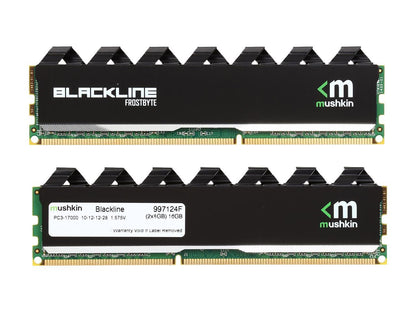 Mushkin Blackline 16GB (2 x 8GB) 240-Pin DDR3 UDIMM DDR3 2133 (PC3 17000) Memory Model 997124F
