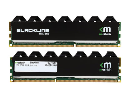 Mushkin Blackline 16GB (2 x 8GB) 240-Pin DDR3 SDRAM DDR3 2133 (PC3 17000) Memory Model 997125F