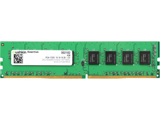 Mushkin Enhanced Essentials 4GB DDR4 2133 (PC4 17000) Desktop Memory Model 992182