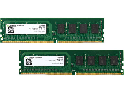 Mushkin Enhanced Essentials 8GB (2 x 4GB) DDR4 2133 (PC4 17000) Desktop Memory Model 997182