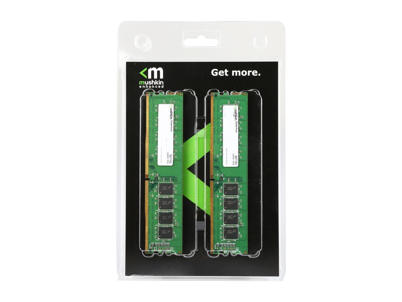 Mushkin Enhanced Essentials 16GB (2 x 8GB) DDR4 2133 (PC4 17000) Desktop Memory Model 997183