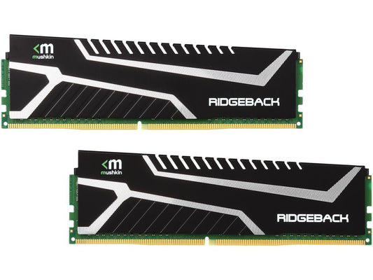 Mushkin Blackline 8GB (2 x 4GB) 288-Pin DDR4 SDRAM DDR4 2400 (PC4 19200) Desktop Memory Model 997191T