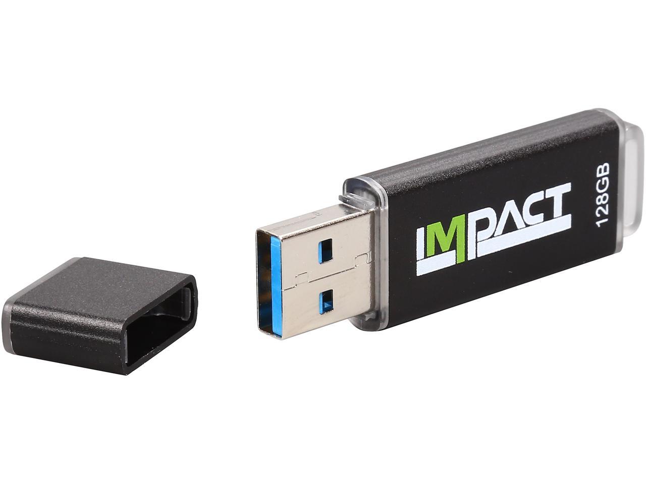 Mushkin 128GB Impact USB 3.0 (MLC NAND) Flash Drive Model MKNUFDIM128GB