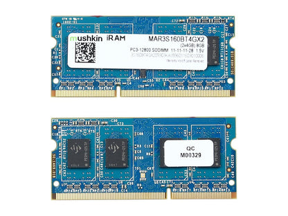 Mushkin Enhanced iRam 8GB (2 x 4GB) DDR3 1600 (PC3 12800) Memory for Apple Model MAR3S160BT4GX2
