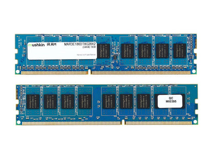 Mushkin iRam 16GB (2 x 8GB) DDR3 1866 (PC3 14900) ECC Unbuffered Memory for Apple Model MAR3E186DT8G28X2