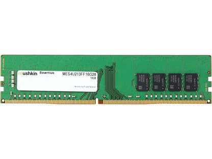 Mushkin Essentials 16GB 288-Pin DDR4 SDRAM DDR4 2133 (PC4 17000) Desktop Memory Model MES4U213FF16G28