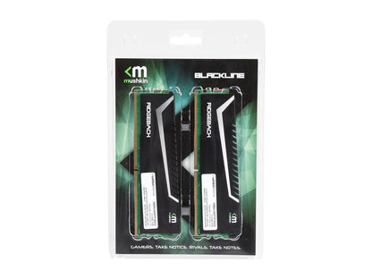 Mushkin Blackline 32GB (2 x 16GB) 288-Pin DDR4 SDRAM DDR4 2400 (PC4 19200) Desktop Memory Model MBB4U240FFFF16GX2