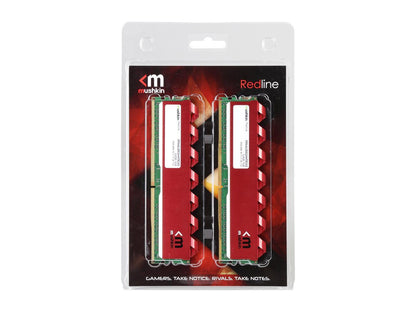 Mushkin Redline 16GB (2 x 8GB) 288-Pin DDR4 SDRAM DDR4 2666 (PC4 21300) Desktop Memory Model MRA4U266GHHF8GX2