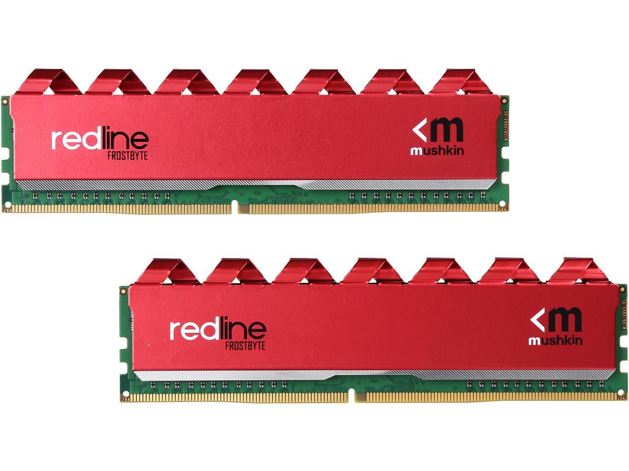 Mushkin Redline 16GB (2 x 8GB) 288-Pin DDR4 SDRAM DDR4 2800 (PC4 22400) Memory (Desktop Memory) Model MRA4U280HHHH8GX2