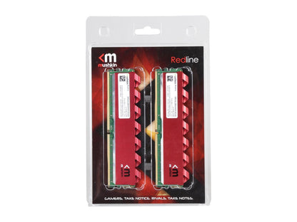 Mushkin Redline 32GB (2 x 16GB) 288-Pin DDR4 SDRAM DDR4 2800 (PC4 22400) Memory (Desktop Memory) Model MRA4U280HHHH16GX2