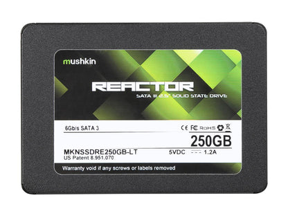 Mushkin Reactor LT 2.5" 250GB SATA III MLC Internal Solid State Drive (SSD) MKNSSDRE250GB-LT