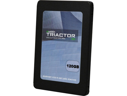 Mushkin Enhanced TRIACTOR 3DX 2.5" 120GB SATA III 3D TLC Internal Solid State Drive (SSD) MKNSSDTR120GB-3DX