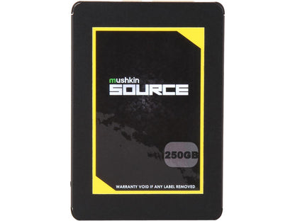 Mushkin Source 2.5" 250GB SATA III 3D TLC Internal Solid State Drive (SSD) MKNSSDSR250GB