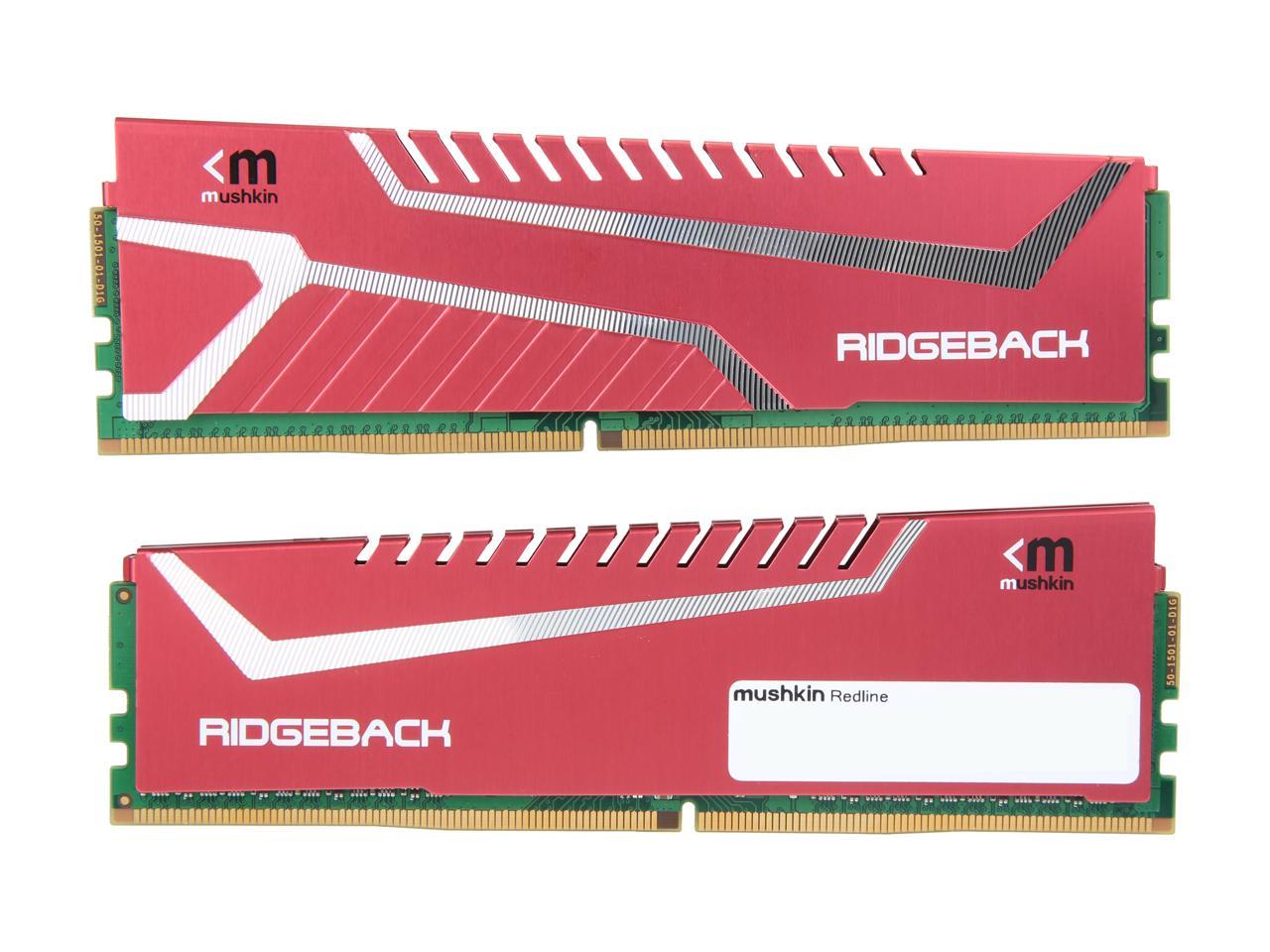 Mushkin Redline 16GB (2 x 8GB) 288-Pin DDR4 SDRAM DDR4 3200 (PC4 25600) Desktop Memory Model MRB4U320GJJM8GX2