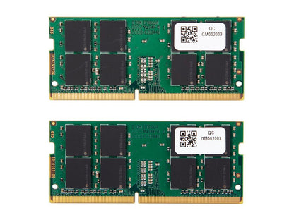 Mushkin Essentials 64GB (2 x 32GB) 288-Pin DDR4 SDRAM DDR4 2933 (PC4 23400) Intel XMP 2.0 Desktop Memory Model MES4U293MF32GX2