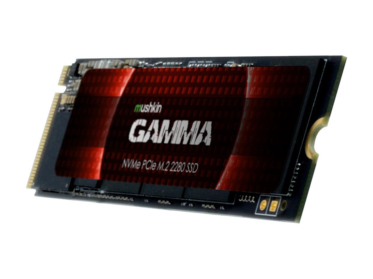 Mushkin Gamma M.2 2280 2TB PCIe Gen4 x4 NVMe 1.3 3D QLC Internal Solid State Drive (SSD) MKNSSDGA2TB-D8