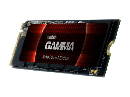 Mushkin Gamma M.2 2280 2TB PCIe Gen4 x4 NVMe 1.3 3D QLC Internal Solid State Drive (SSD) MKNSSDGA2TB-D8