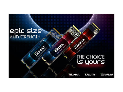 Mushkin Gamma M.2 2280 2TB PCIe Gen4 x4 NVMe 1.3 3D QLC Internal Solid State Drive (SSD) MKNSSDGA2TB-D8